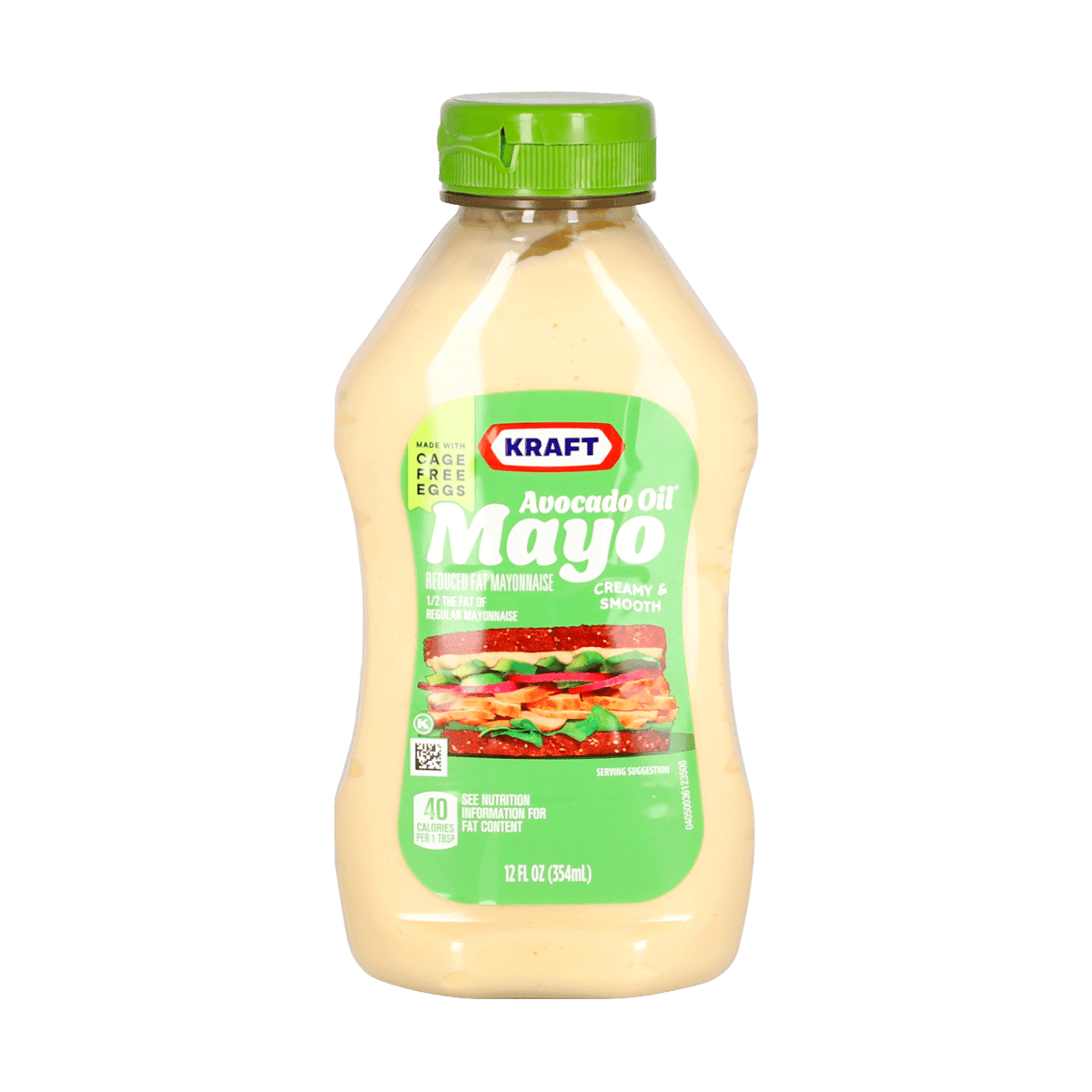 Kraft Avocado Oil Mayo 12 / 12z Kraft Avocado Oil Mayo 12 / 12z