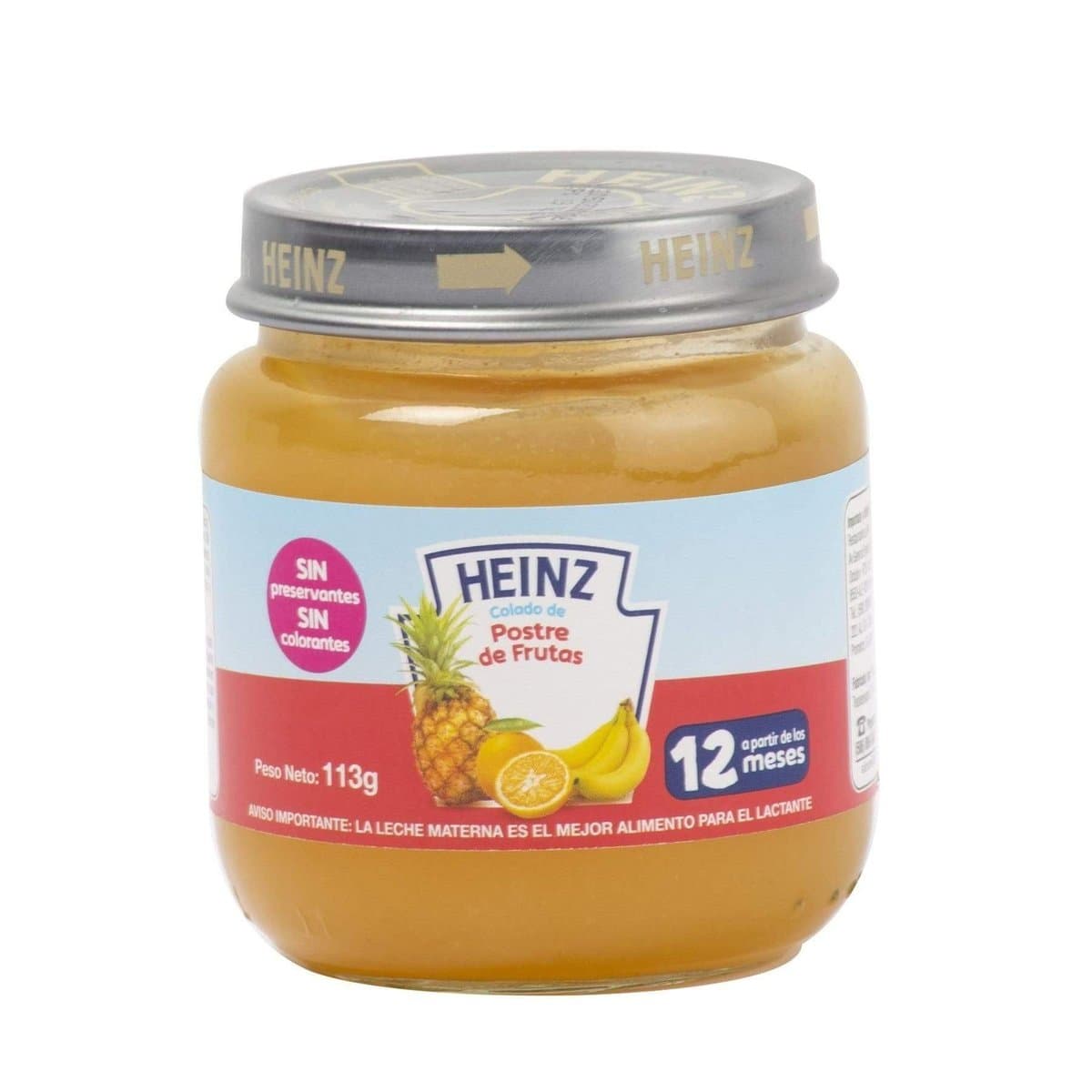Compota Heinz Colado De Postre De Frutas 113 g Compota Heinz Colado De Postre De Frutas 113 g