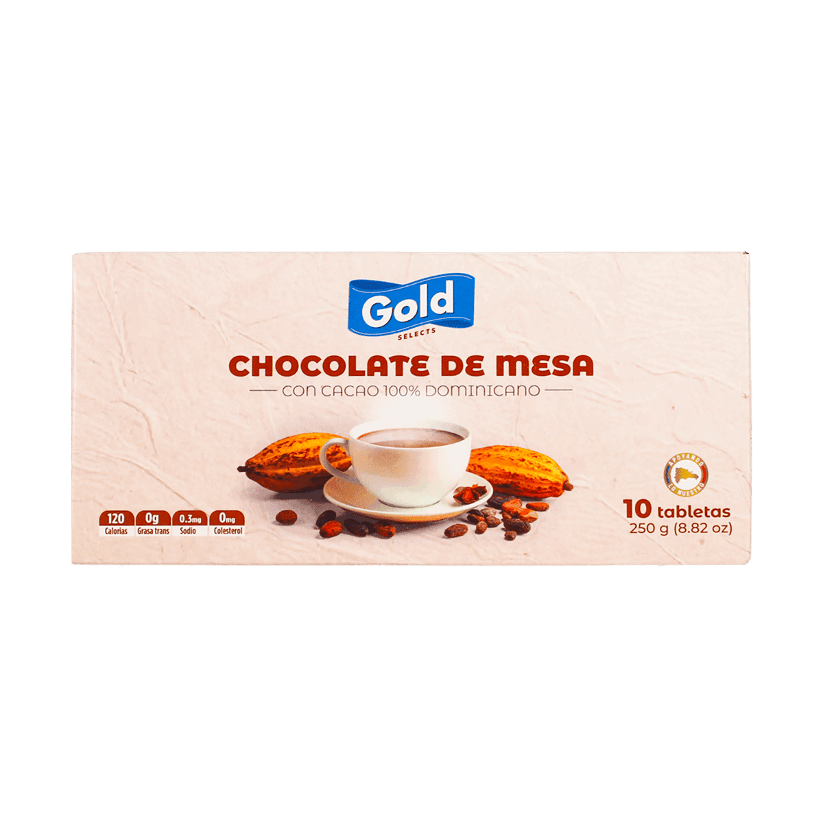 Chocolate de Mesa Gold 10 Tabletas 250 g Chocolate de Mesa Gold 10 Tabletas 250 g