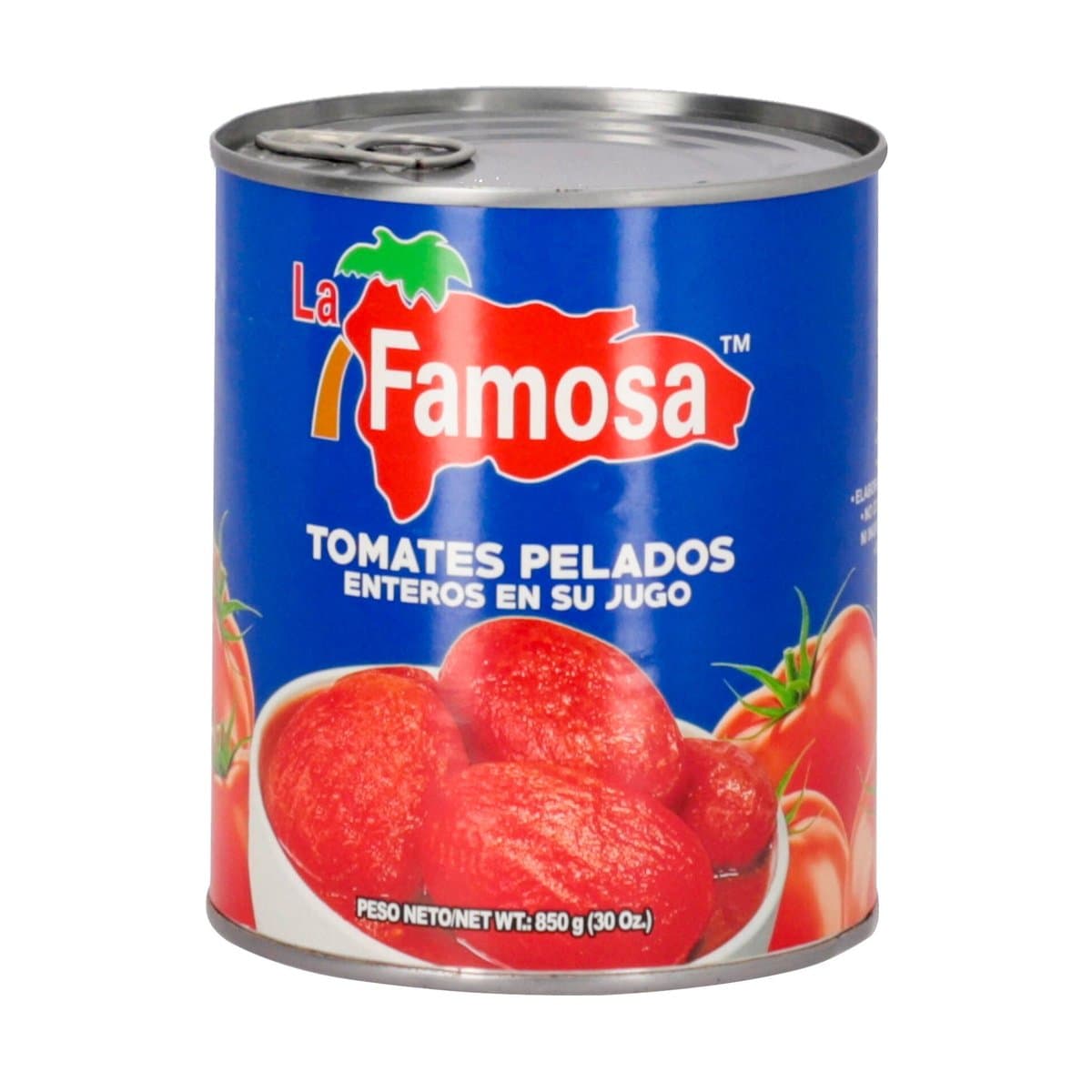 Tomates Pelados en su Jugo La Famosa 30oz Tomates Pelados en su Jugo La Famosa 30oz