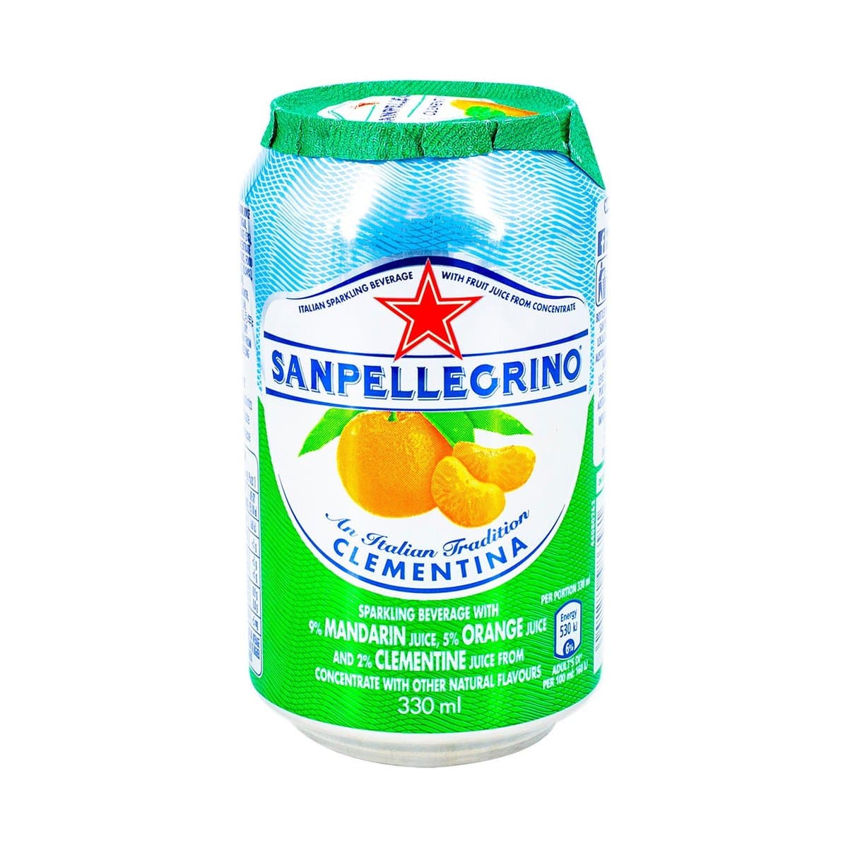 Agua Saborizada San Pellegrino Clementina 330ml Agua Saborizada San Pellegrino Clementina 330ml