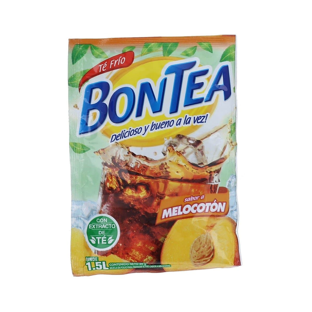 Jugo En Polvo BonTea Sabor Melocotón 30 g Jugo En Polvo BonTea Sabor Melocotón 30 g