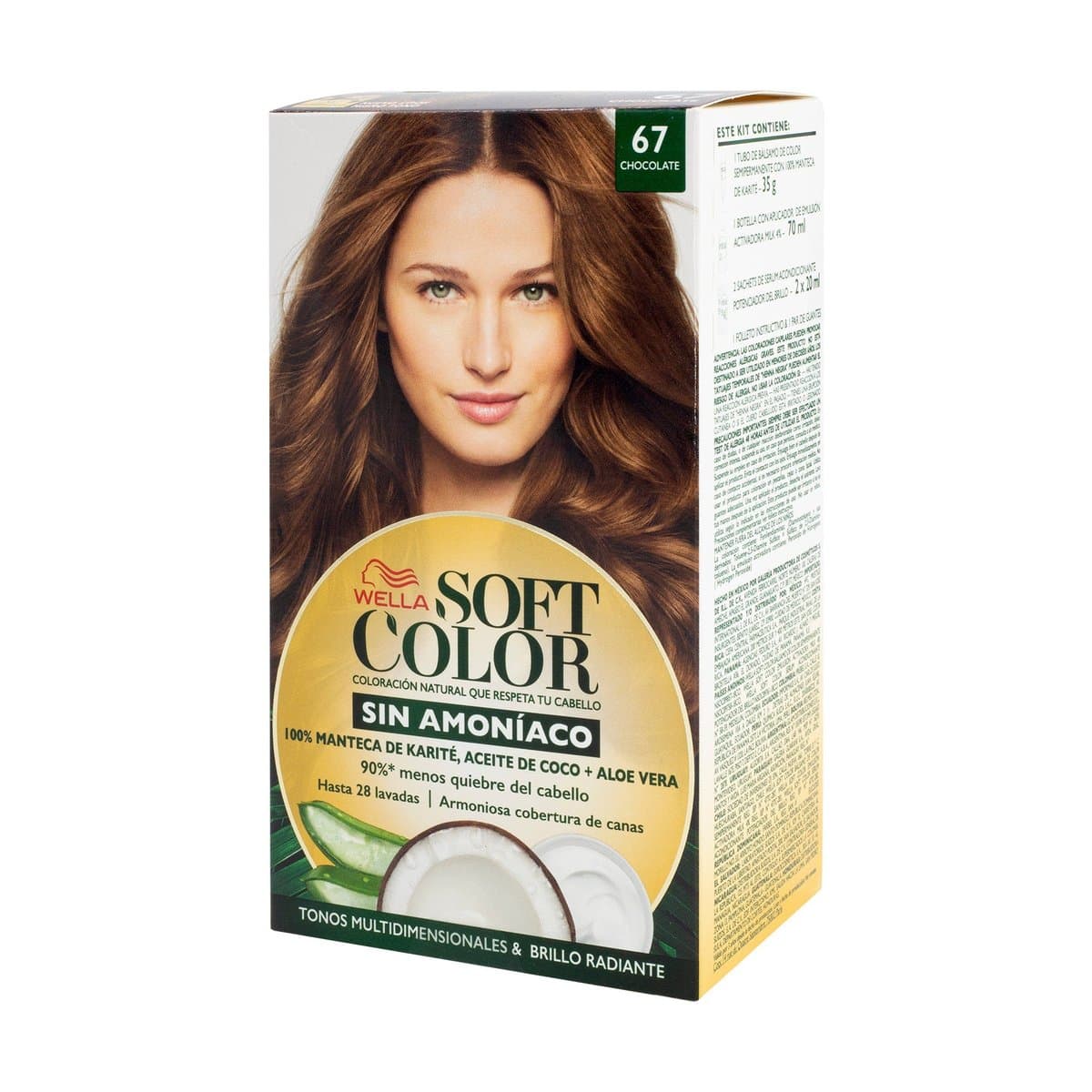 Tinte Sin Amoniaco Soft Color Chocolate 67 Tinte Sin Amoniaco Soft Color Chocolate 67