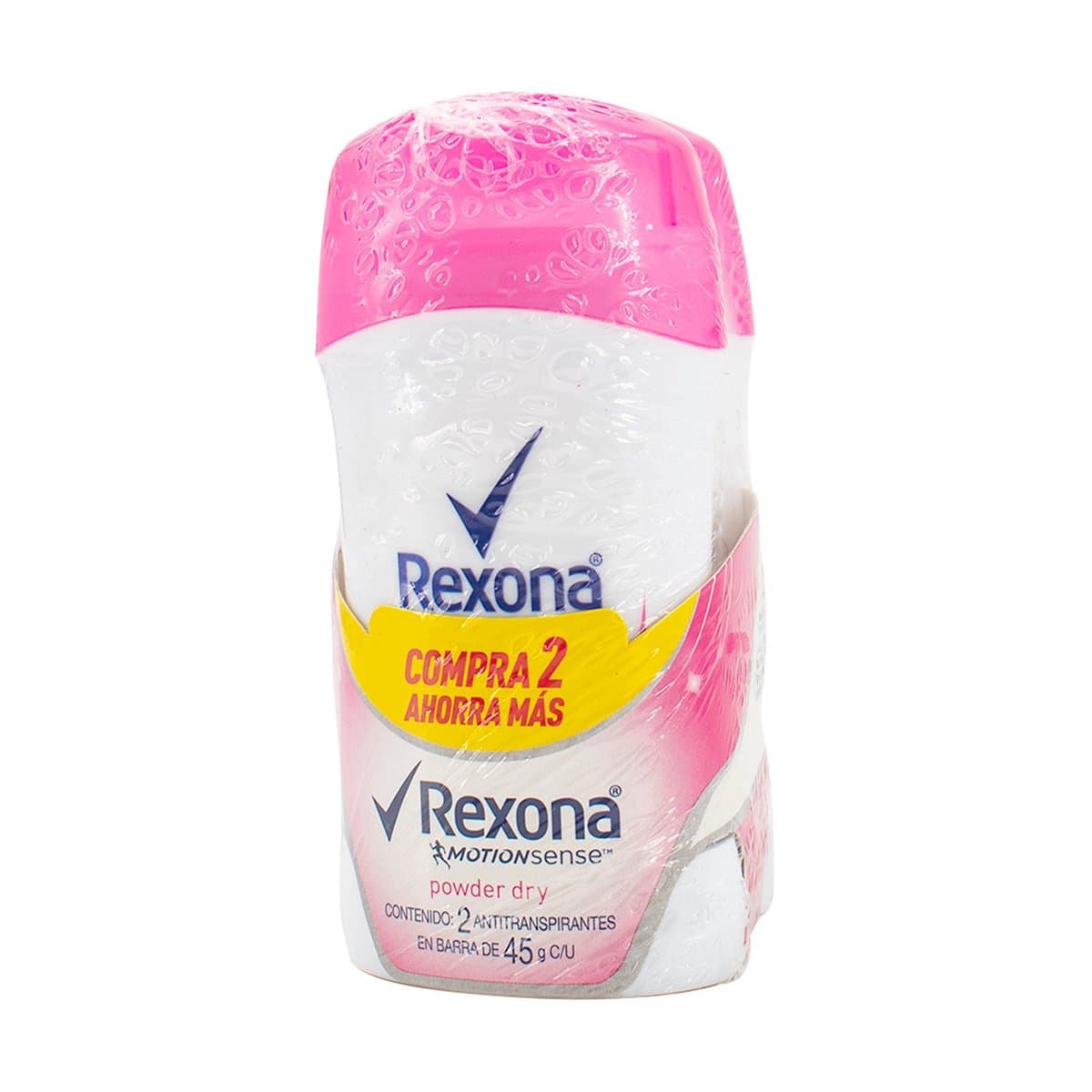 Desodorante Antitranspirante En Barra Rexona Powder Dry 45g c/u Desodorante Antitranspirante En Barra Rexona Powder Dry 45g c/u