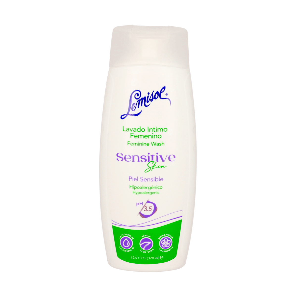 Jabón Intimo Femenino Lemisol Sensitive Skin 370ml Jabón Intimo Femenino Lemisol Sensitive Skin 370ml