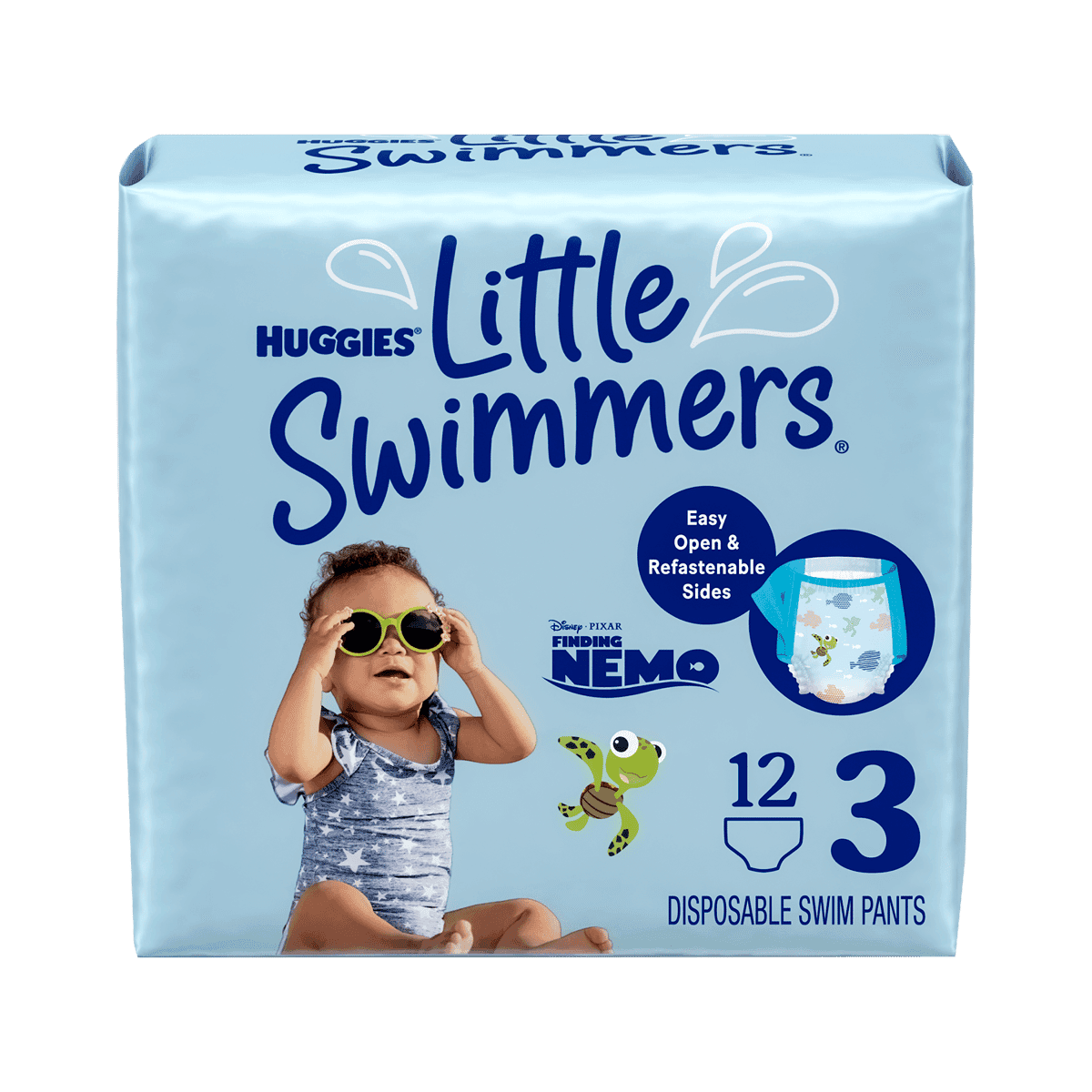 Pañales Huggies Little Swimmers Talla P 12 Unidades Pañales Huggies Little Swimmers Talla P 12 Unidades