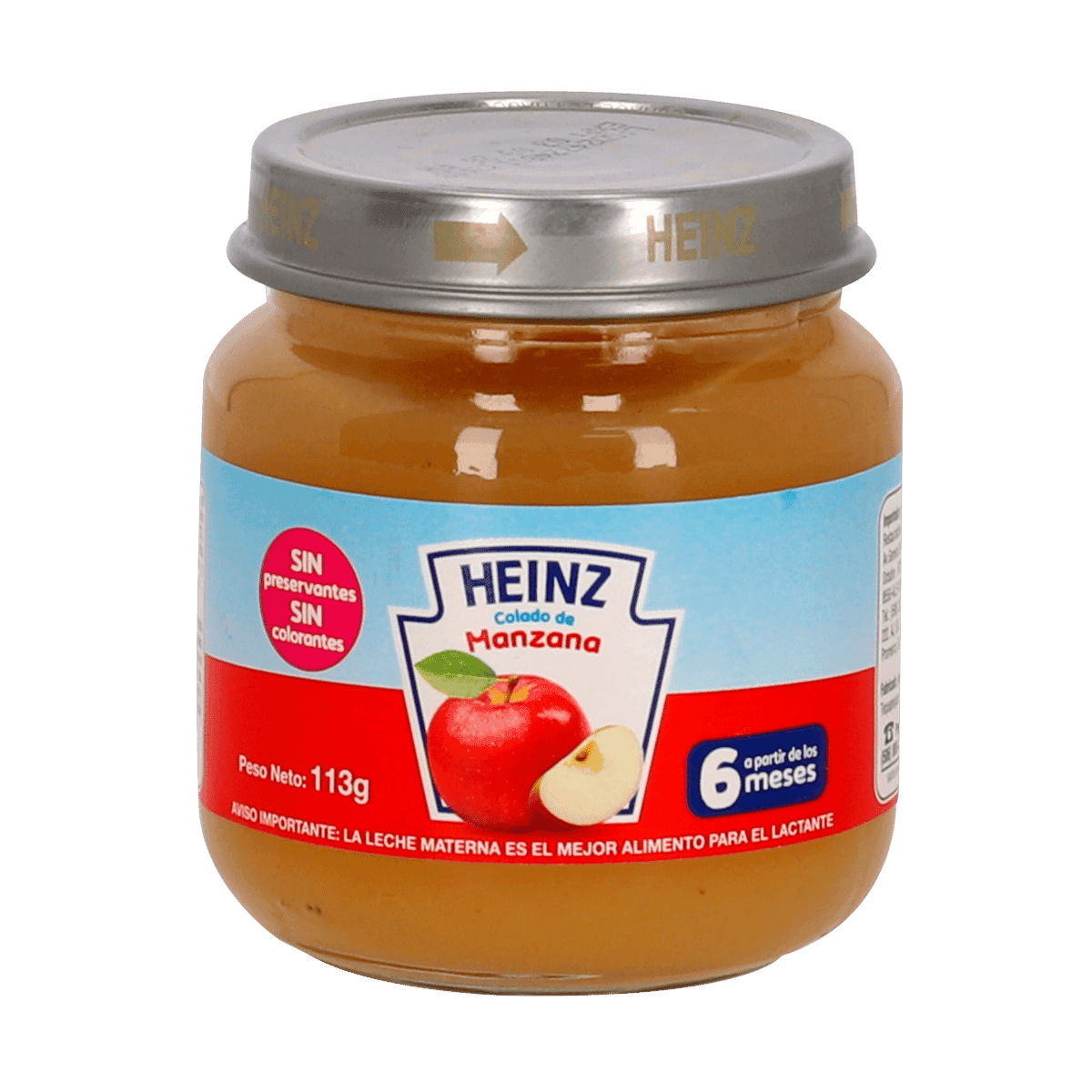 Compota Colado de Manzana Heinz 113 Gramos Compota Colado de Manzana Heinz 113 Gramos
