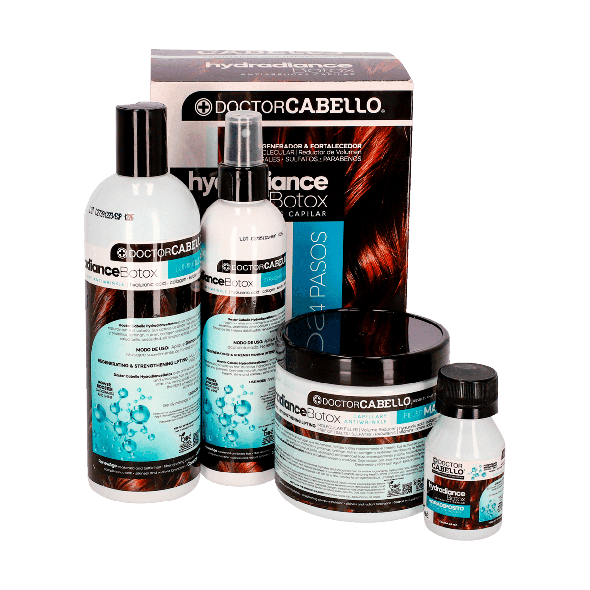 Hydradiance Botox Boé Doctor Cabello 4 Pasos Hydradiance Botox Boé Doctor Cabello 4 Pasos