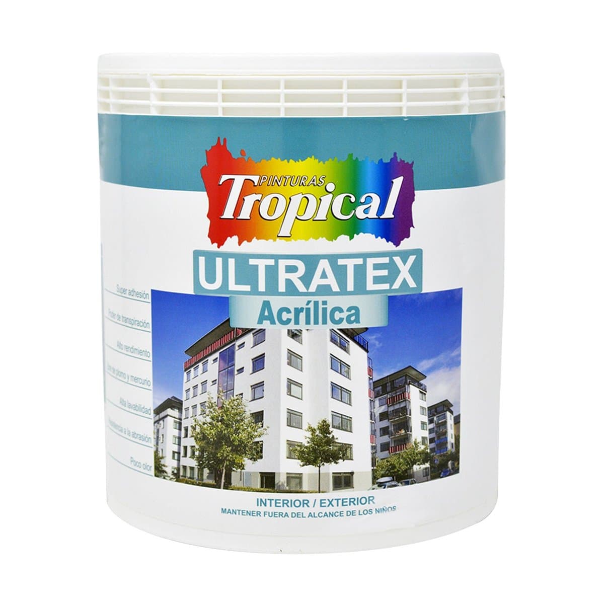 Pinturas Tropical Ultratex Acriilica 1/4 Galón Pinturas Tropical Ultratex Acriilica 1/4 Galón