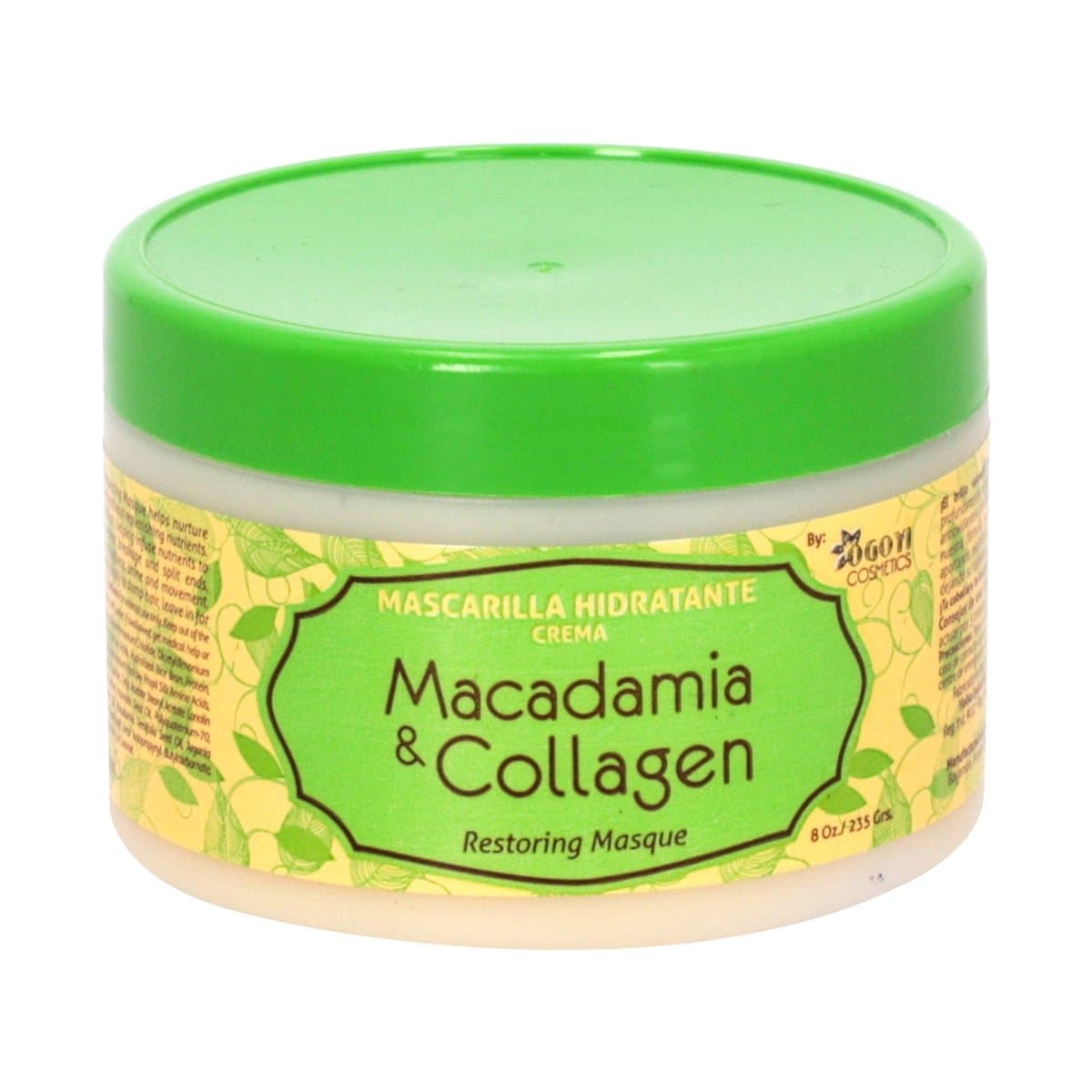 Mascarilla Hidratante De Macadamia & Colageno 8 Oz Mascarilla Hidratante De Macadamia & Colageno 8 Oz
