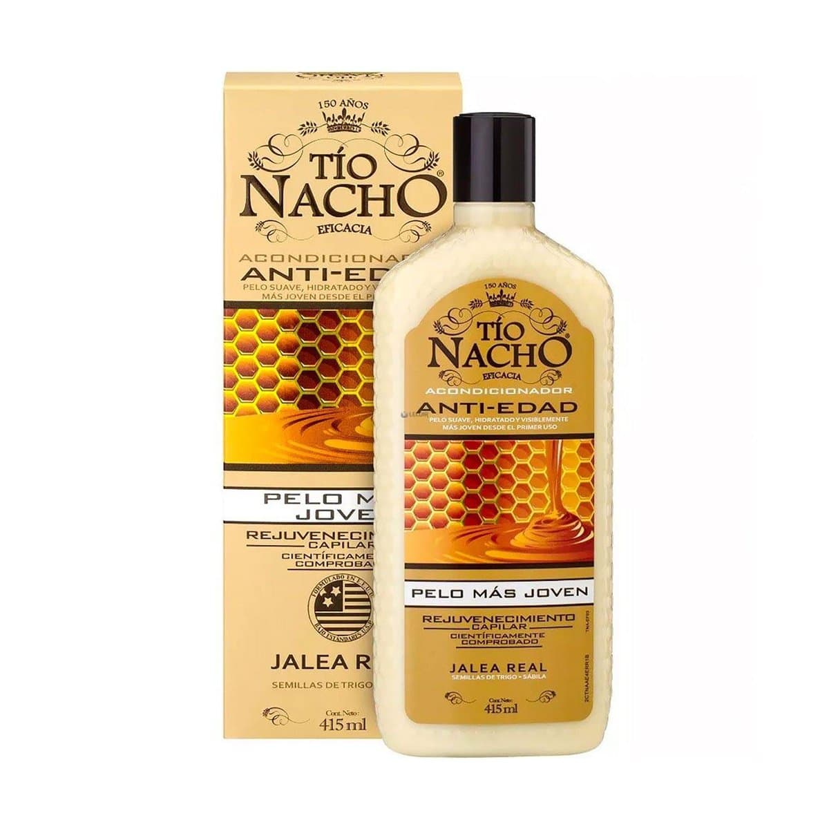 Acondicionador Tío Nacho Anti Edad Nutrición Y Brillo 415 ml Acondicionador Tío Nacho Anti Edad Nutrición Y Brillo 415 ml