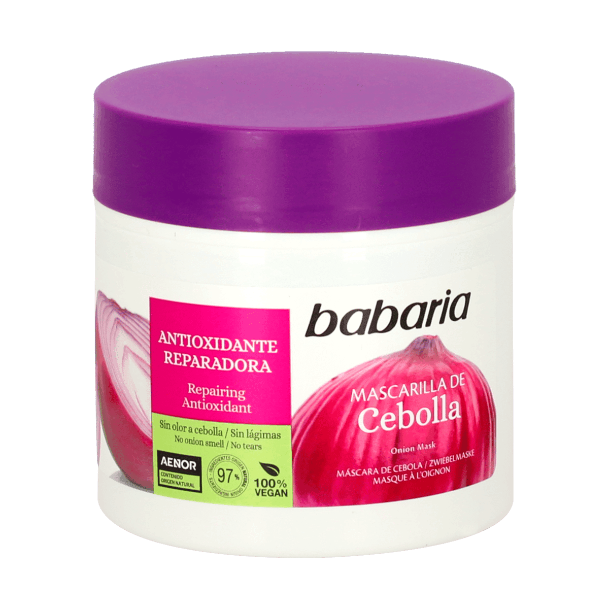 Mascarilla Babaria Antioxidante Reparadora De Cebolla 400ml Mascarilla Babaria Antioxidante Reparadora De Cebolla 400ml