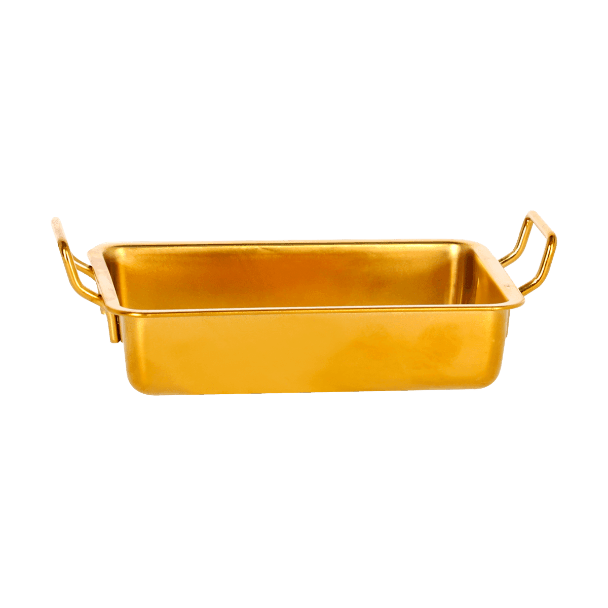 Bandeja de Aluminio Dorada Con Asa R/FPG14-SK Bandeja de Aluminio Dorada Con Asa R/FPG14-SK