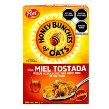 Cereal Post Honey Bunches of Oats con Miel Tostada 340g Cereal Post Honey Bunches of Oats con Miel Tostada 340g