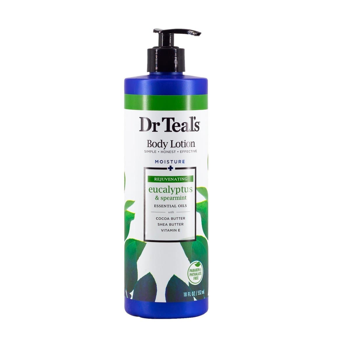 Crema Corporal Dr. Teal´s Eucalyptus & Spearmint 532ml Crema Corporal Dr. Teal´s Eucalyptus & Spearmint 532ml