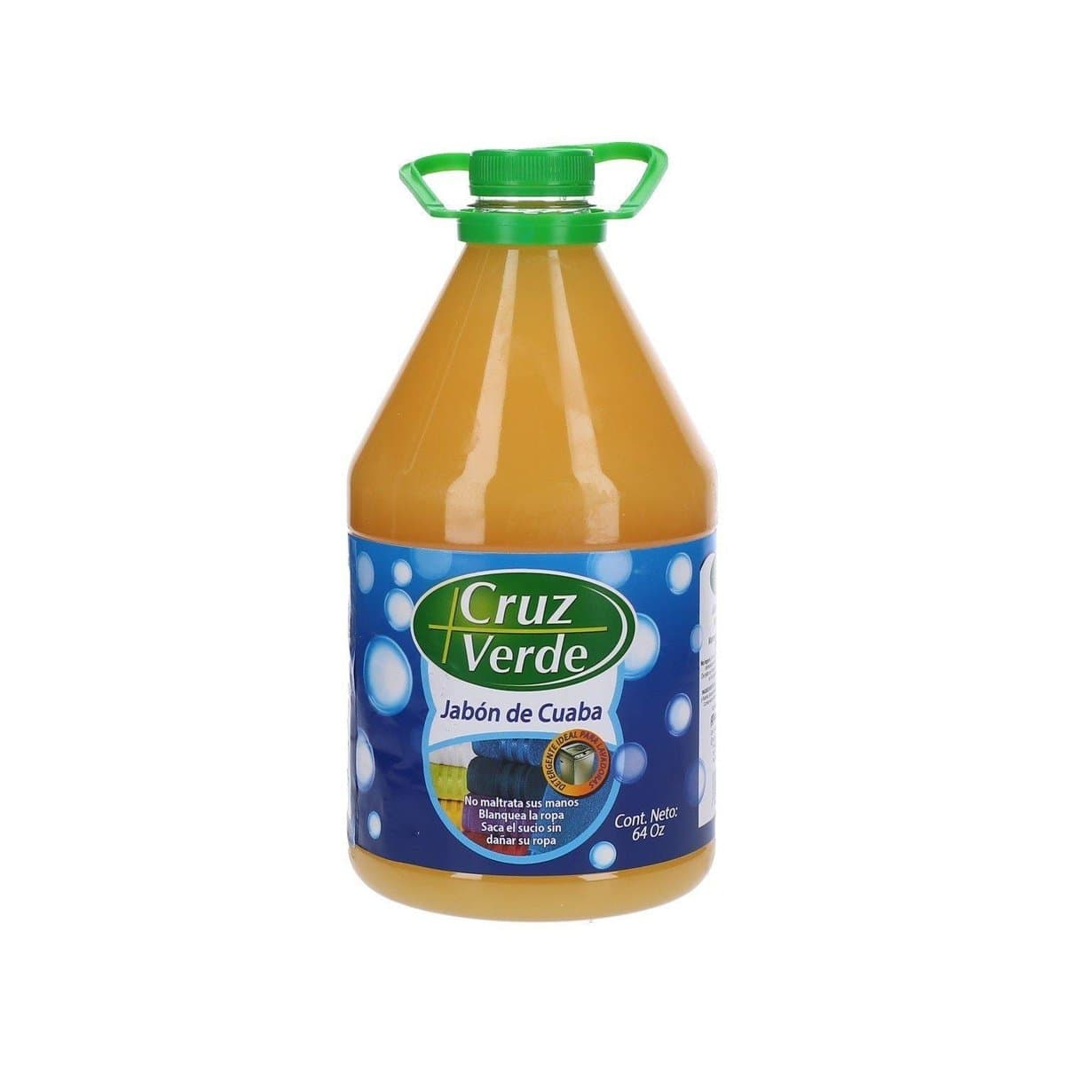 Jabón Líquido De Cuaba Cruz Verde 64Oz Jabón Líquido De Cuaba Cruz Verde 64Oz
