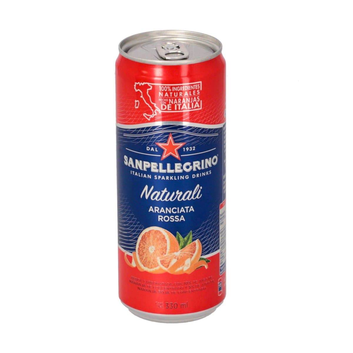 Bebida Carbonatada Aranciata Rossa Sanpellegrino 330ml Bebida Carbonatada Aranciata Rossa Sanpellegrino 330ml