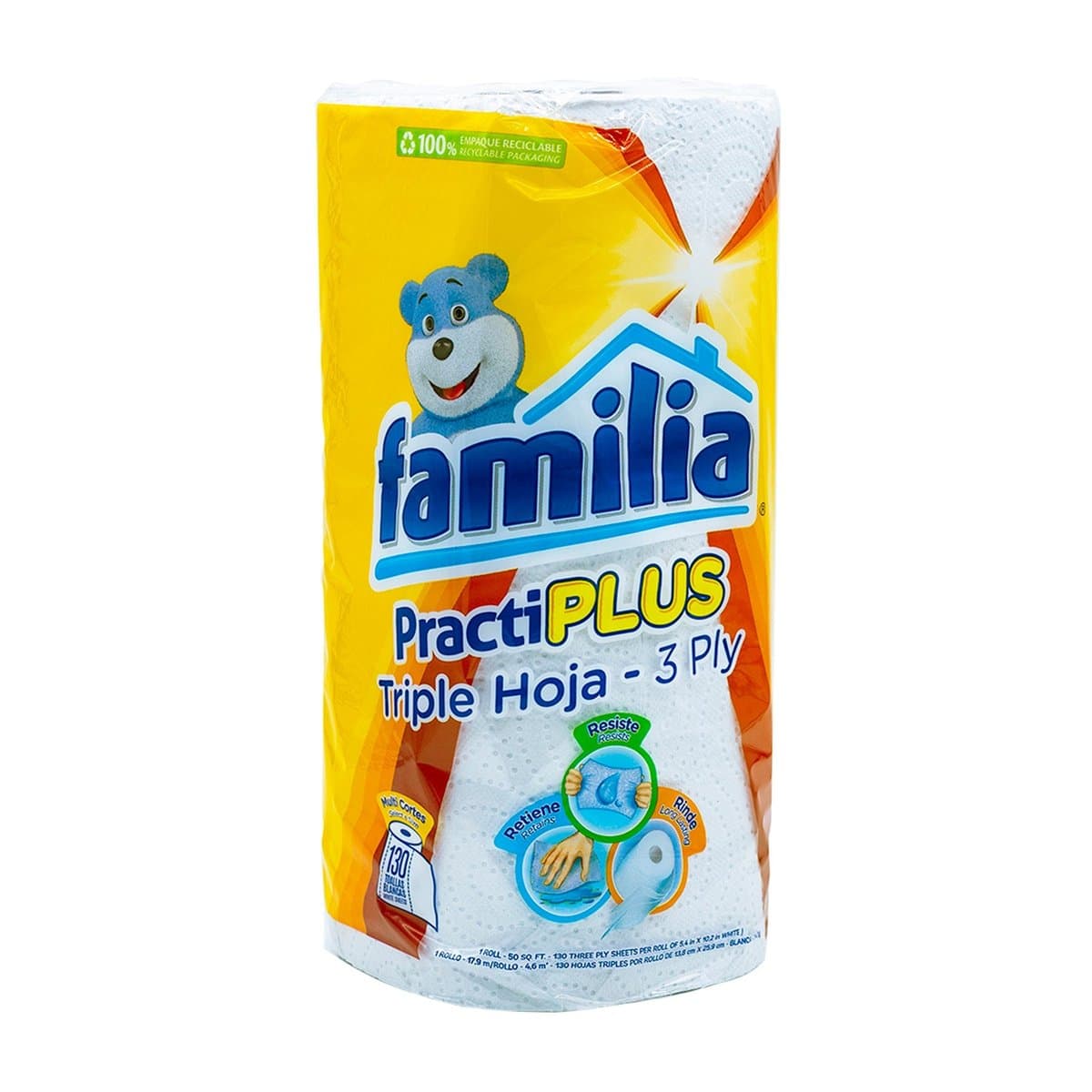 Toallas De Papel Familia Practiplus 130 Hojas Toallas De Papel Familia Practiplus 130 Hojas