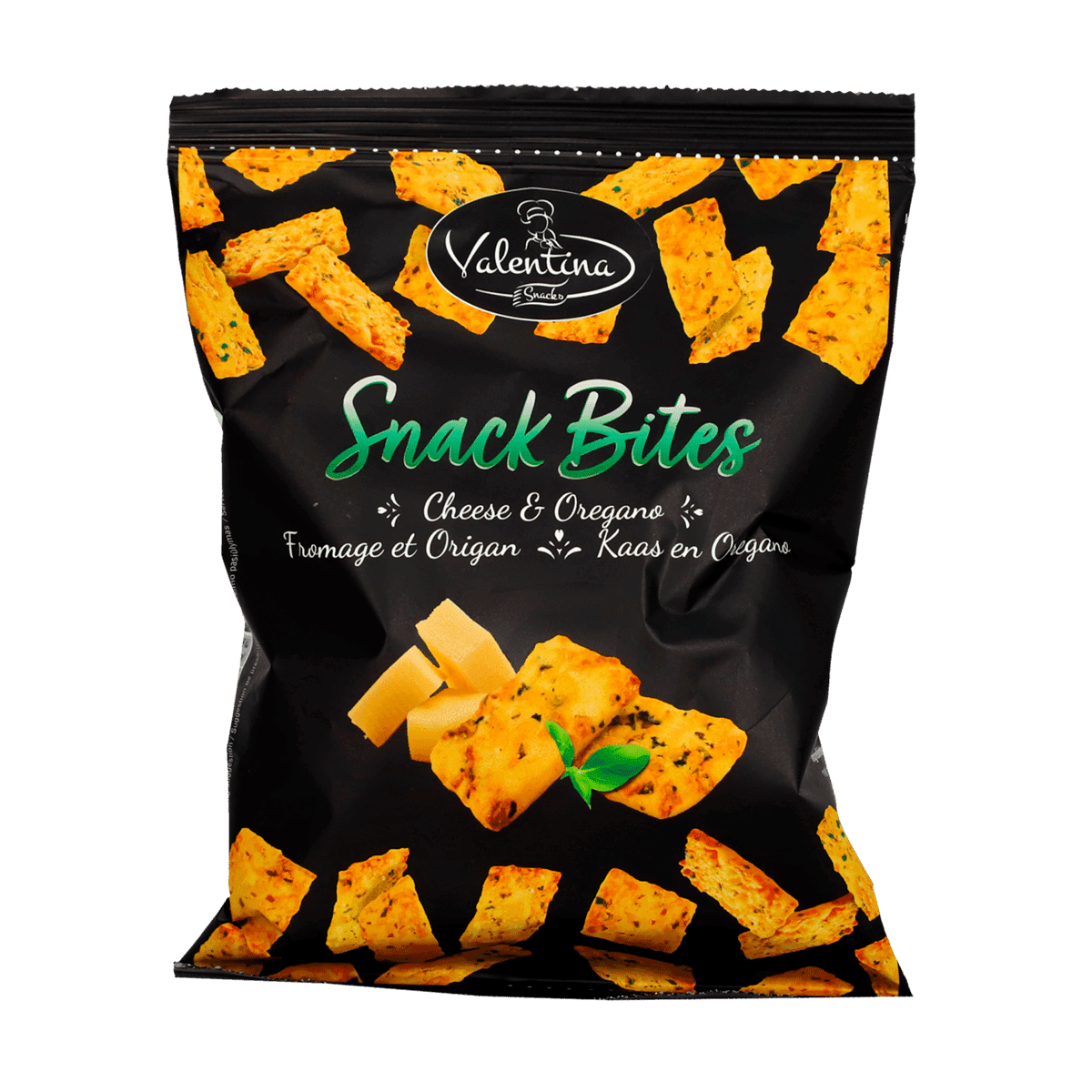 Snack Bites Parmesano y Orégano Valentina 80g Snack Bites Parmesano y Orégano Valentina 80g
