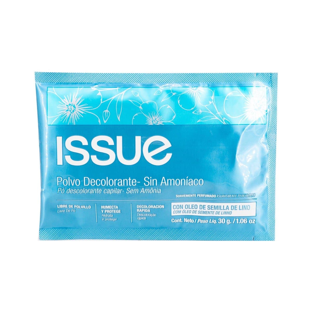 Polvo Decolorante Issue Con Oleo De Semilla De Lino 30 g Polvo Decolorante Issue Con Oleo De Semilla De Lino 30 g