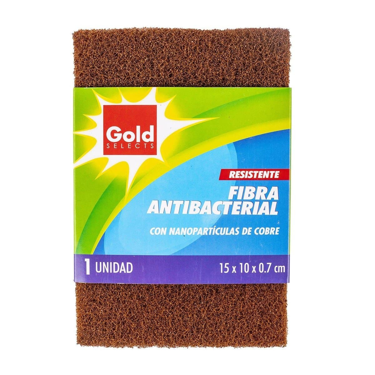 Brillo Fibra Antibacterial Gold Selects M/XK025C 1 ud Brillo Fibra Antibacterial Gold Selects M/XK025C 1 ud