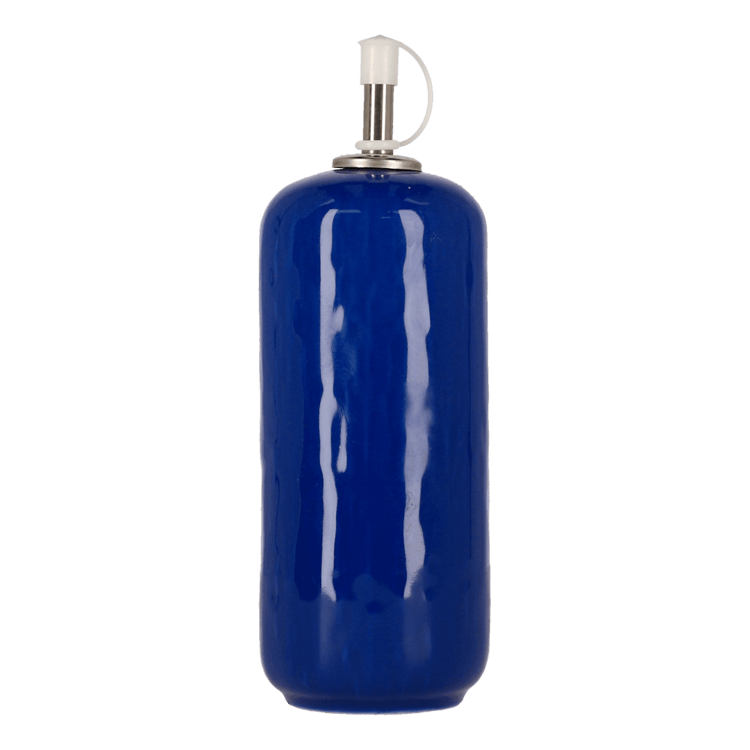 Dispensador De Cristal Azul Dispensador De Cristal Azul
