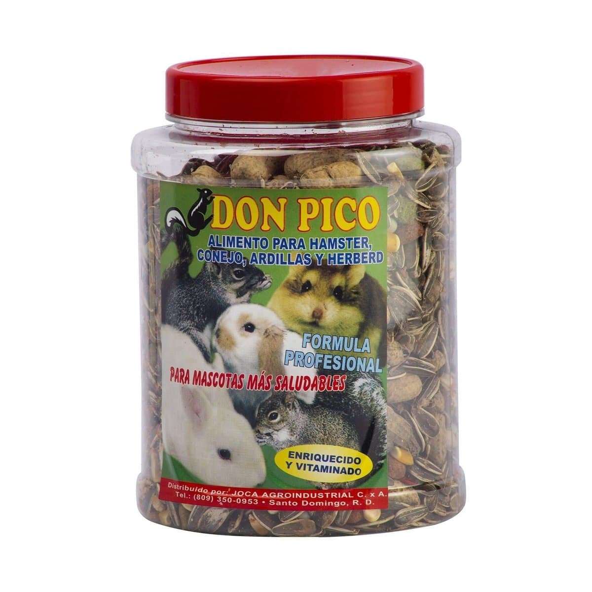 Alimento para Hamster Conejos Ardillas y Herberd Don Pico Vitaminado 907 g Alimento para Hamster Conejos Ardillas y Herberd Don Pico Vitaminado 907 g