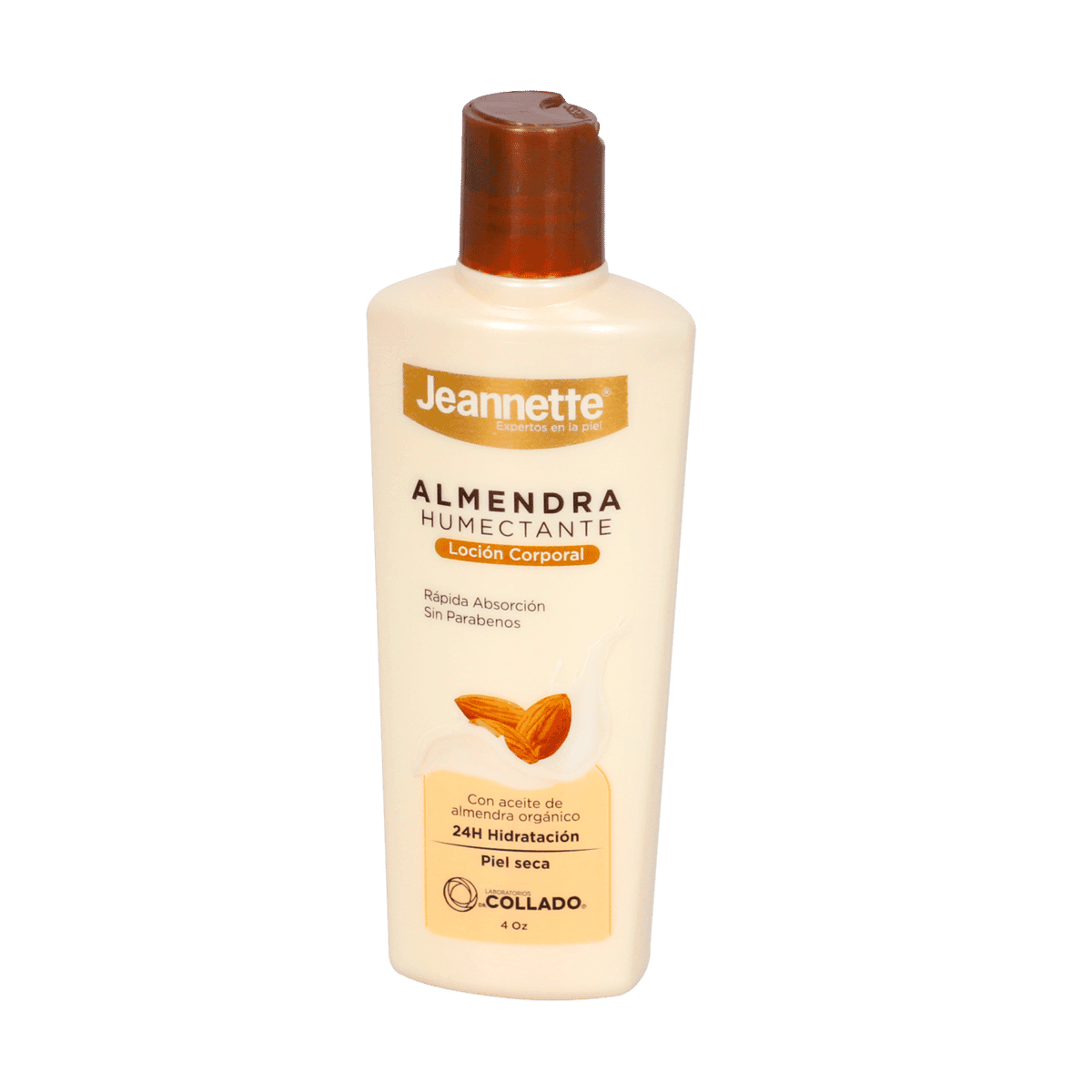 Loción Corporal Jeannette Humectante De Almendra 4 Oz Loción Corporal Jeannette Humectante De Almendra 4 Oz
