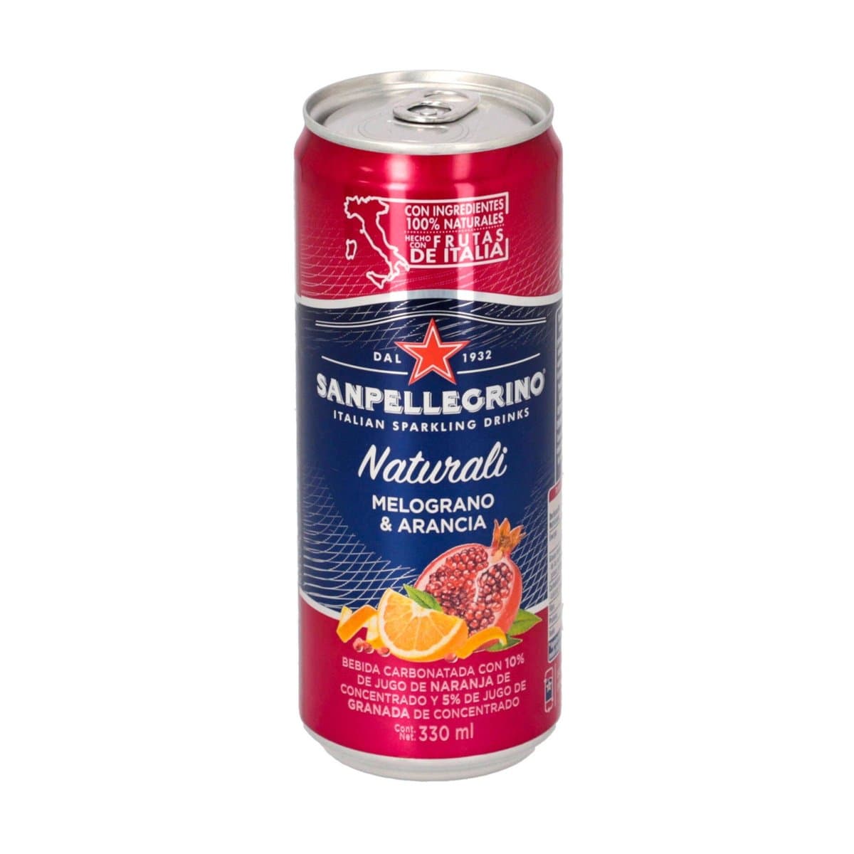 Bebida Carbonatada Melograno Arancia Sanpellegrino 330ml Bebida Carbonatada Melograno Arancia Sanpellegrino 330ml