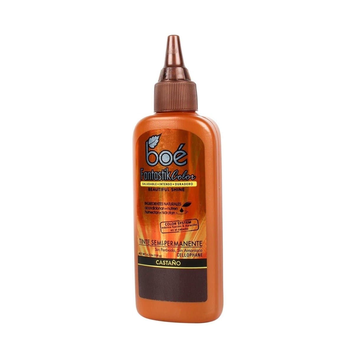 Tinte Semi-permanente Boé Fantatik Color Castaño 4.2 Oz Tinte Semi-permanente Boé Fantatik Color Castaño 4.2 Oz
