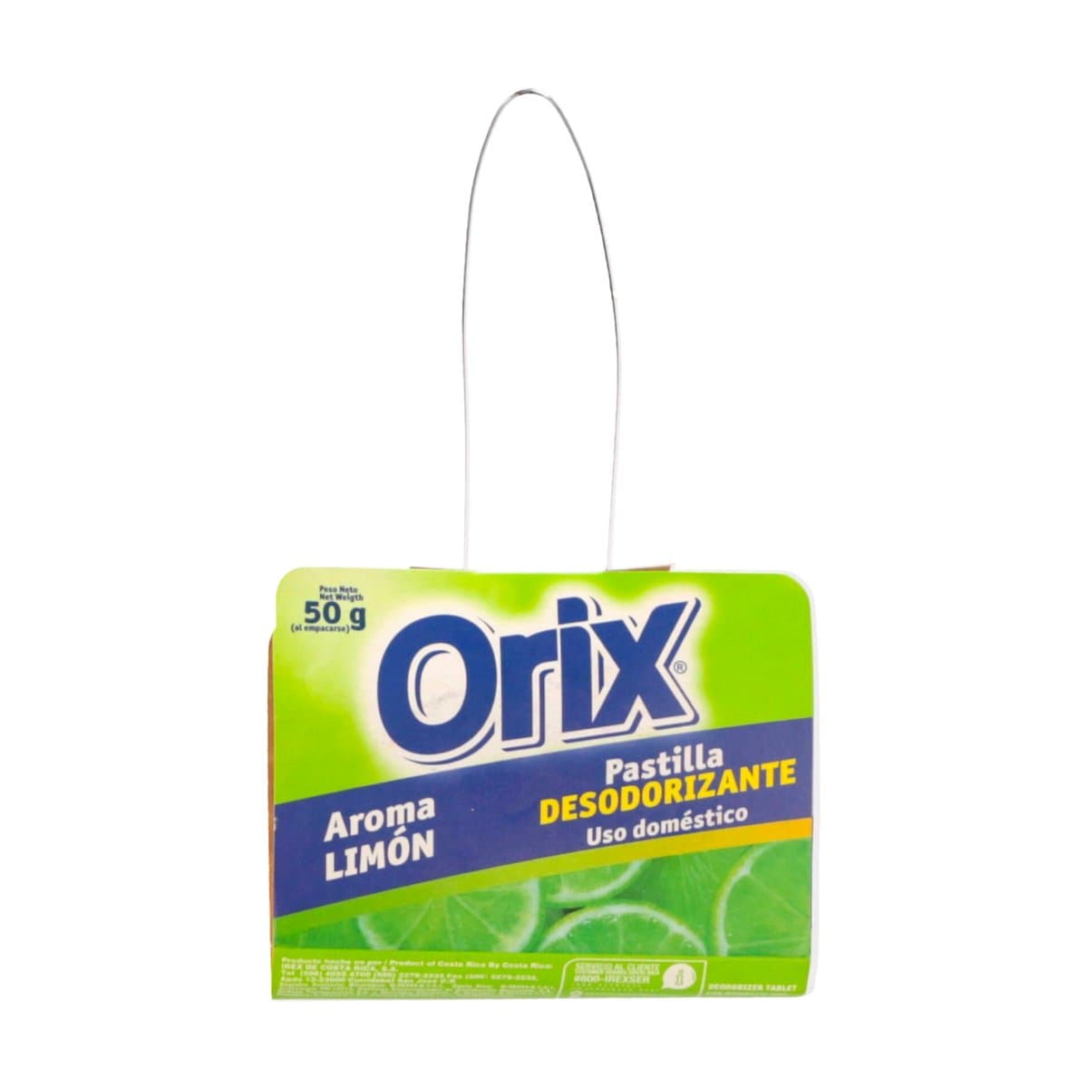Piedra De Baño Desodorizante Orix Limón 50g Piedra De Baño Desodorizante Orix Limón 50g