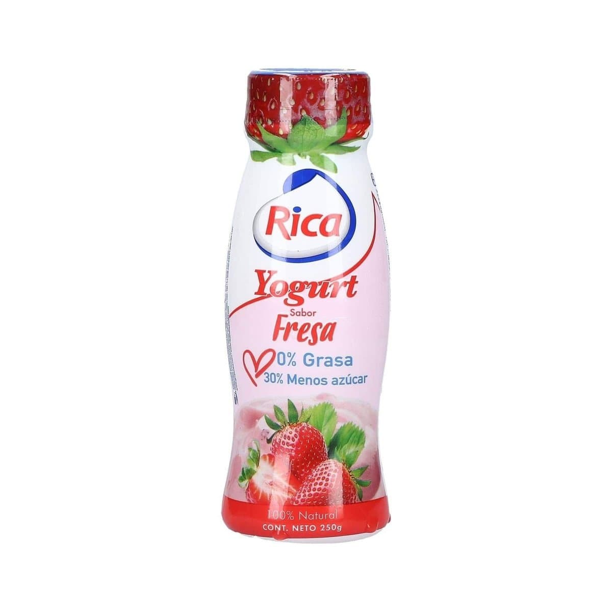 Yogurt De Fresa Rica Sin Grasa 9 Oz Yogurt De Fresa Rica Sin Grasa 9 Oz