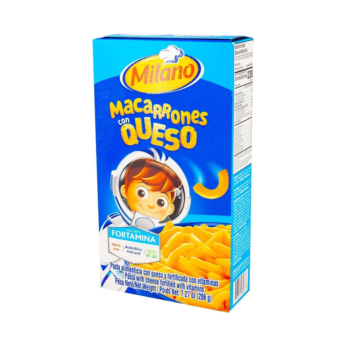 Macarrones Milano Con Queso 206 g Macarrones Milano Con Queso 206 g