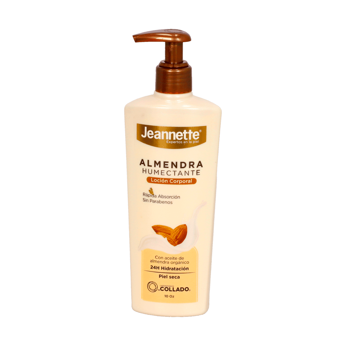 Loción Corporal Jeannette Humectante De Almendra 10 Oz Loción Corporal Jeannette Humectante De Almendra 10 Oz