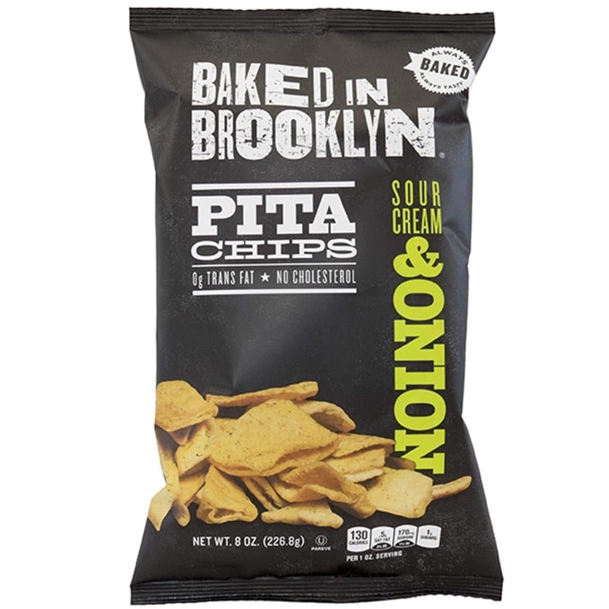 Pita Chips Crema Agria Baked In Brooklyn 226 g Pita Chips Crema Agria Baked In Brooklyn 226 g