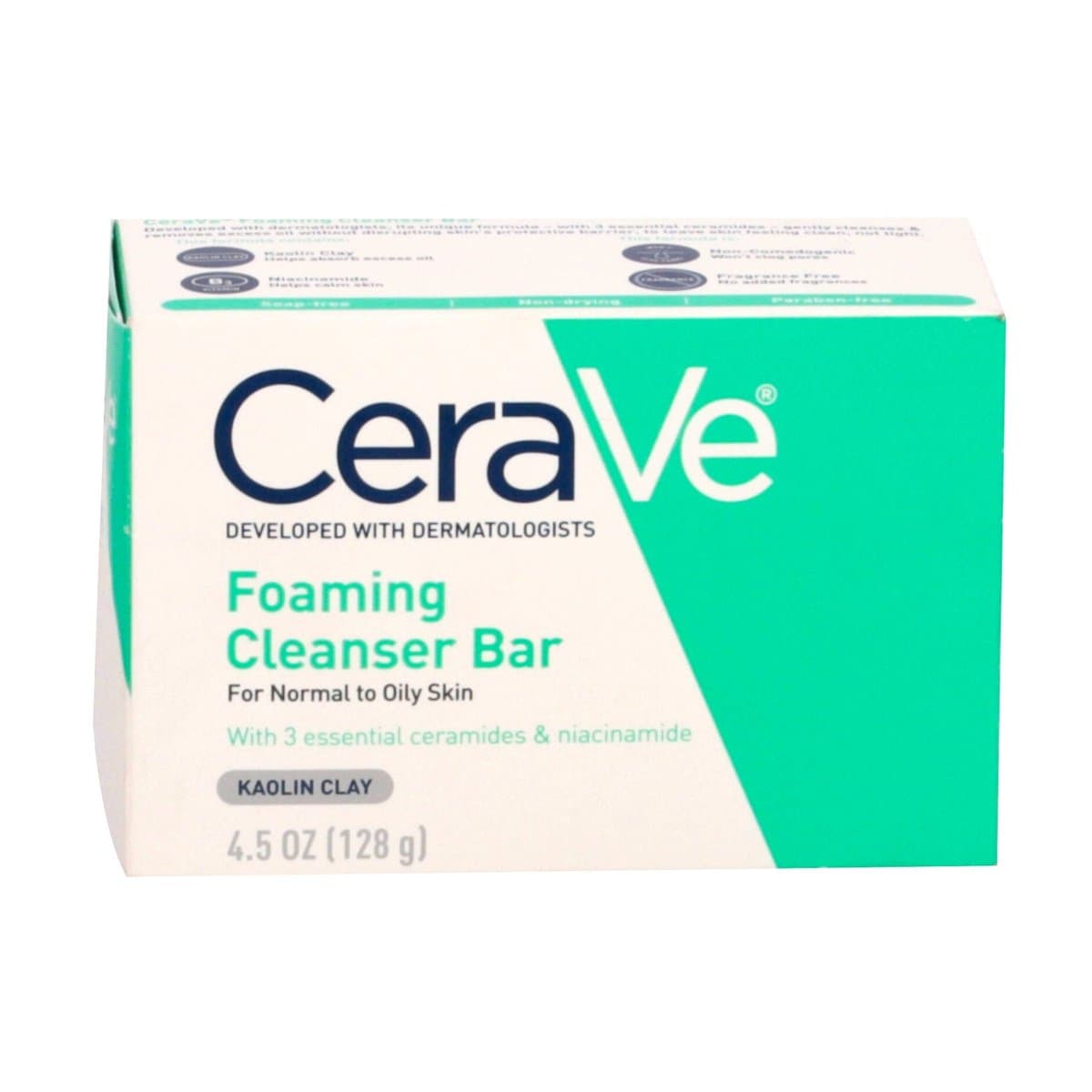 Jabón Limpiadora Espumosa para Piel Grasa, Cuerpo y Cara CeraVe 4.5oz Jabón Limpiadora Espumosa para Piel Grasa, Cuerpo y Cara CeraVe 4.5oz