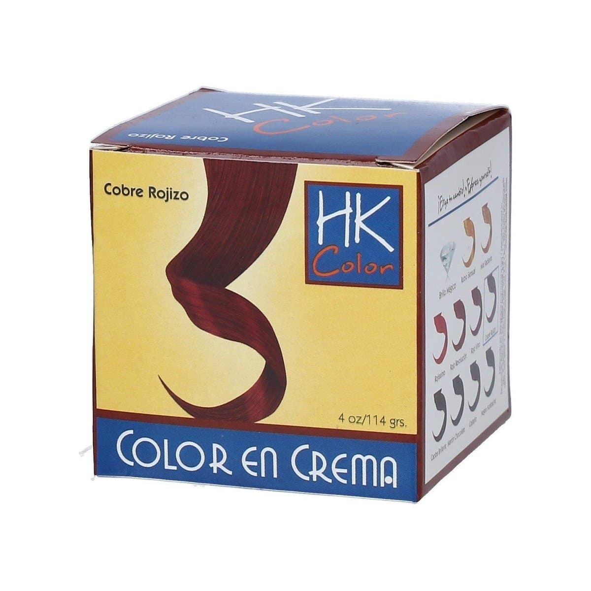 Tinte Color Cream HK Rojo Vino 4 Oz Tinte Color Cream HK Rojo Vino 4 Oz