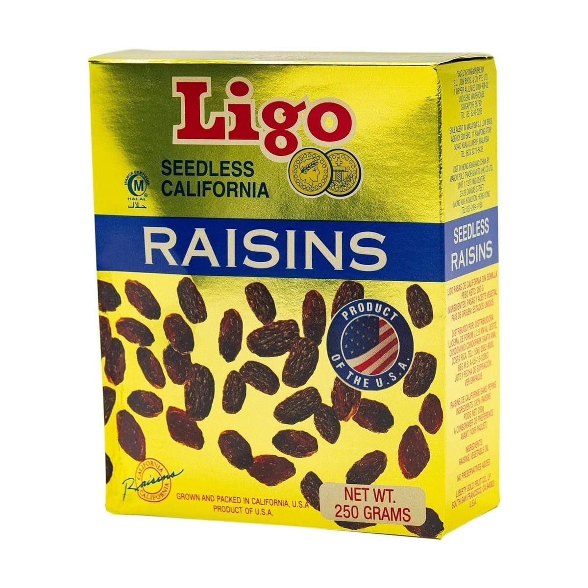 Pasas Sin Semillas Ligo 250 g Pasas Sin Semillas Ligo 250 g