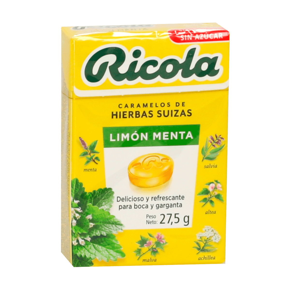 Caramelo Ricola Limon Menta 5gr 20/1 Caramelo Ricola Limon Menta 5gr 20/1