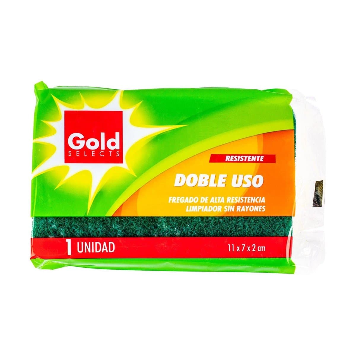 Esponja Doble Uso Gold Selects Resistente M/NC0502 1 ud Esponja Doble Uso Gold Selects Resistente M/NC0502 1 ud