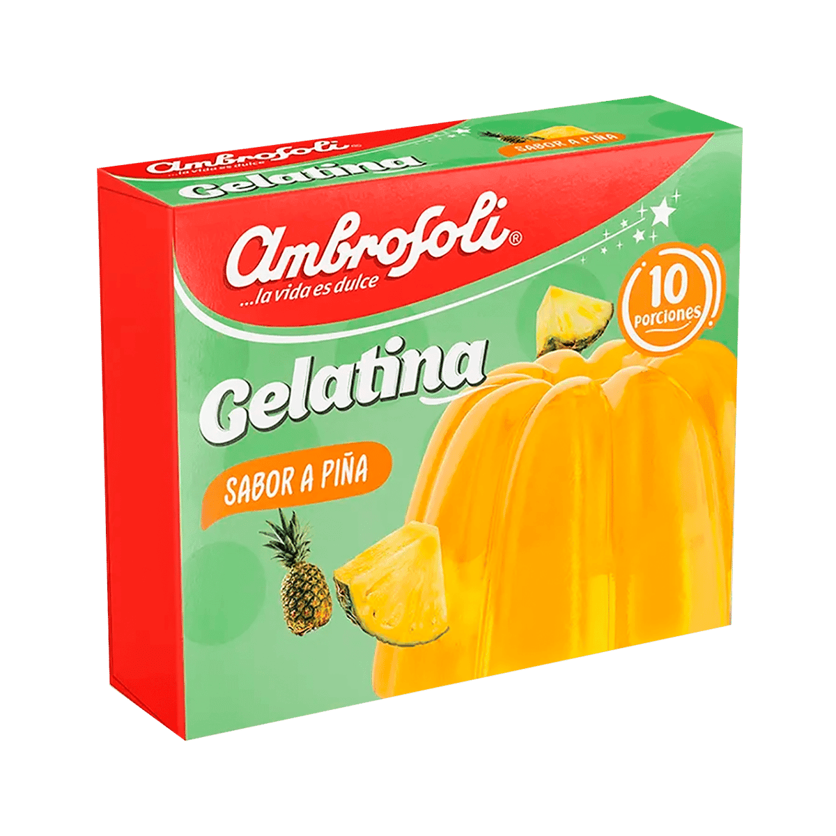 Gelatina Ambrosoli Sabor A Piña 100gr Gelatina Ambrosoli Sabor A Piña 100gr