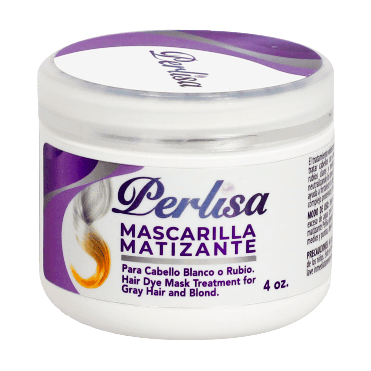 Mascarilla Matizante Perlisa 4oz Mascarilla Matizante Perlisa 4oz