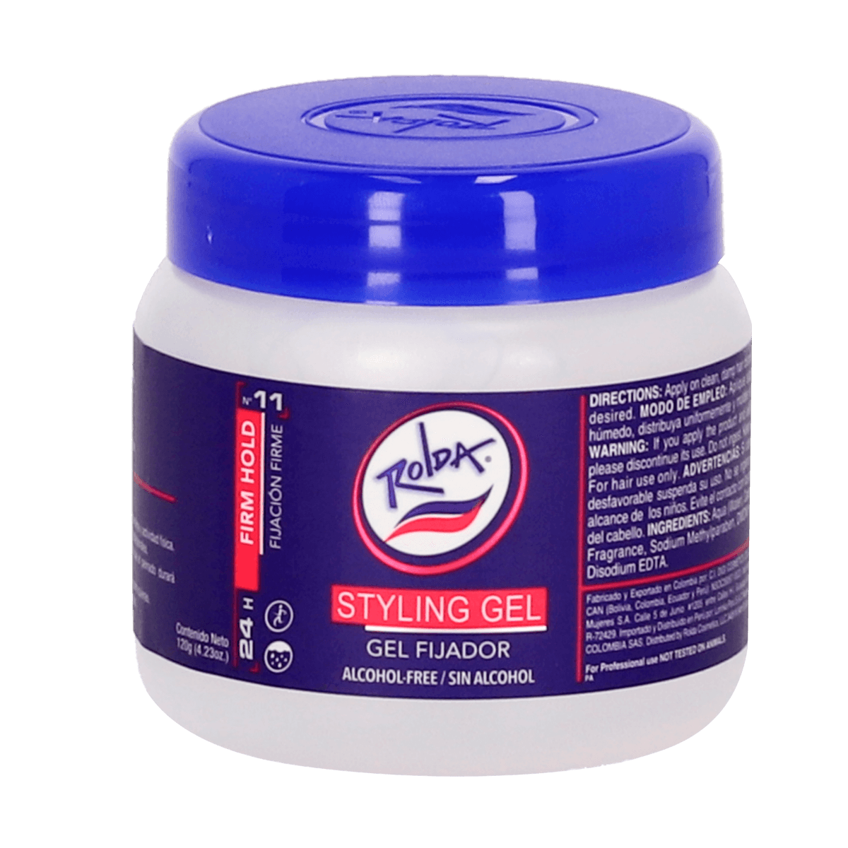 Rolda Gel Fijador Blanco 120g 241 Rolda Gel Fijador Blanco 120g 241