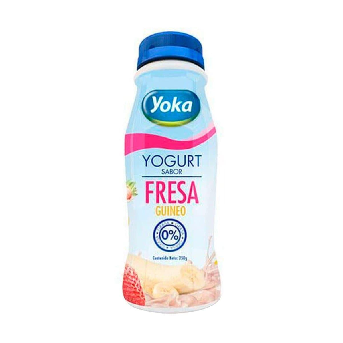 Yogurt De Fresa & Guineo Yoka Sin Grasa 8 Oz Yogurt De Fresa & Guineo Yoka Sin Grasa 8 Oz