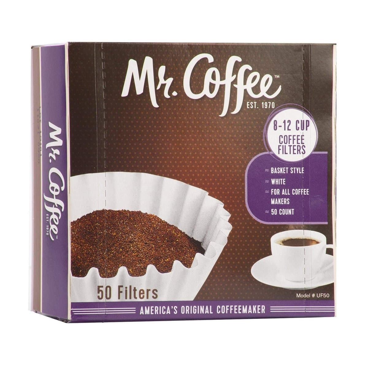 Filtros para Café Mr. Coffee 50 uds Filtros para Café Mr. Coffee 50 uds