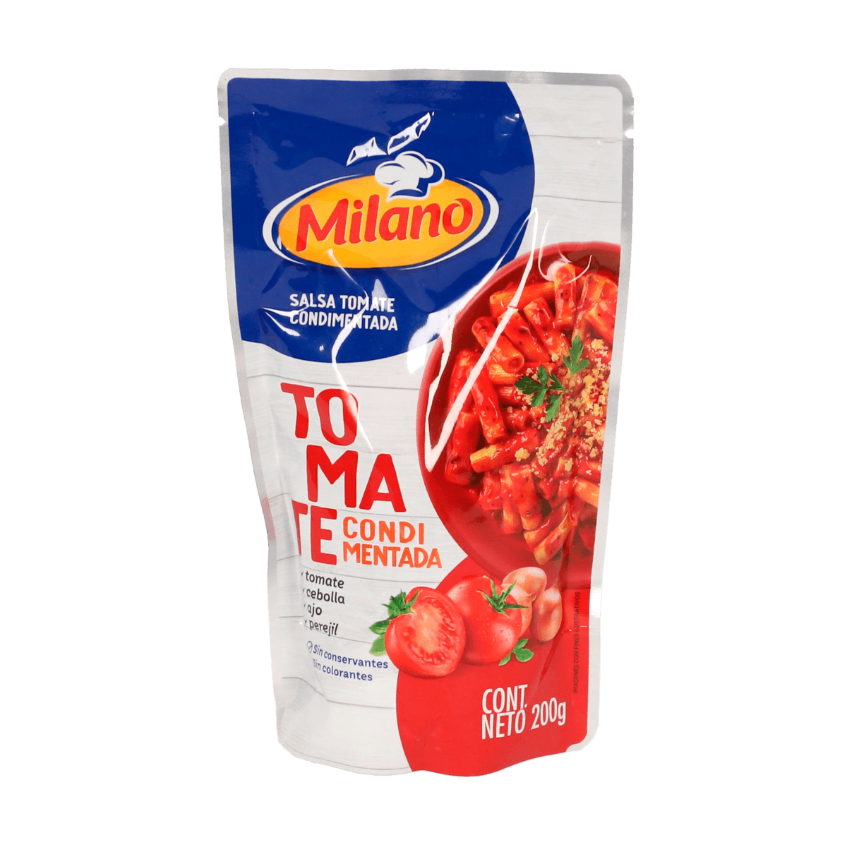Salsa Milano Condimentada 48x200g Salsa Milano Condimentada 48x200g