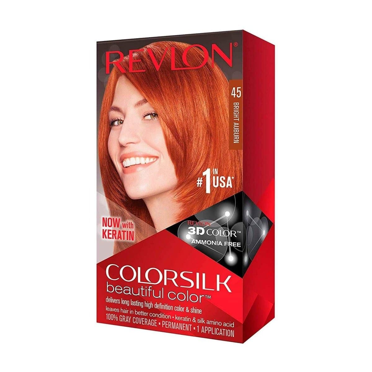 Tinte Revlon Colorsilk Rubio Cobrizo No. 45 Tinte Revlon Colorsilk Rubio Cobrizo No. 45