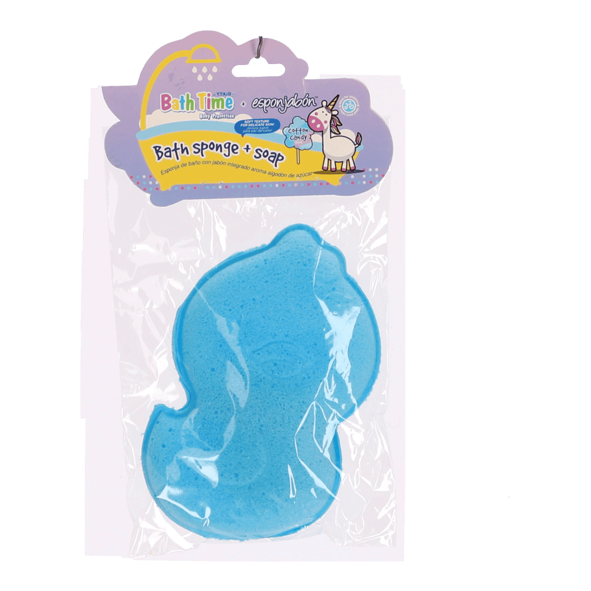 Esponjabon Kids Pato Esponja con Jabón Integrado Cotton Candy Esponjabon Kids Pato Esponja con Jabón Integrado Cotton Candy