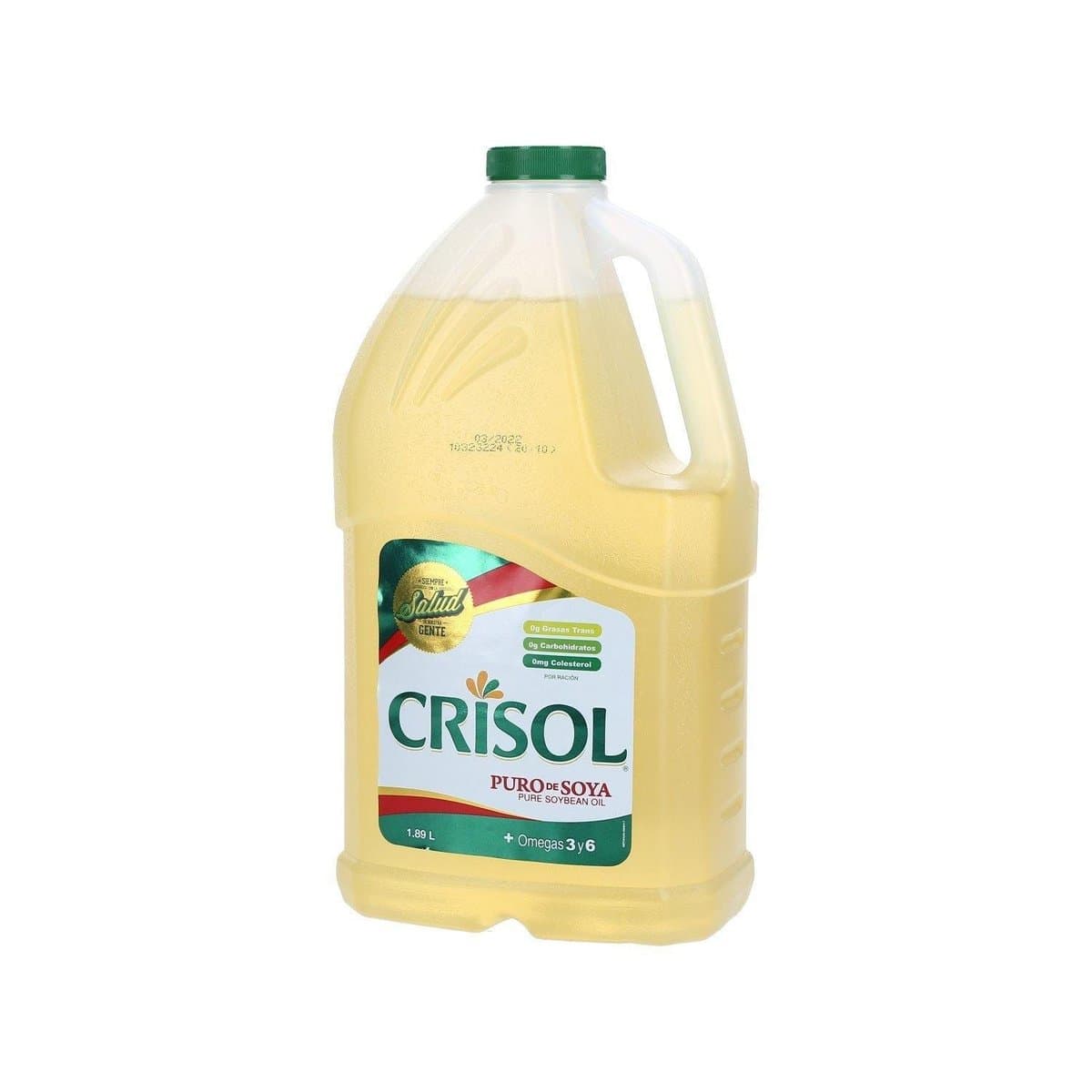 Aceite de Soya Puro Crisol Enriquecido 1.89 Lt Aceite de Soya Puro Crisol Enriquecido 1.89 Lt