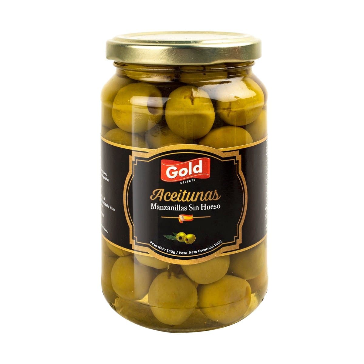Aceitunas Manzanillas Sin Hueso Gold Selects 350 g Aceitunas Manzanillas Sin Hueso Gold Selects 350 g